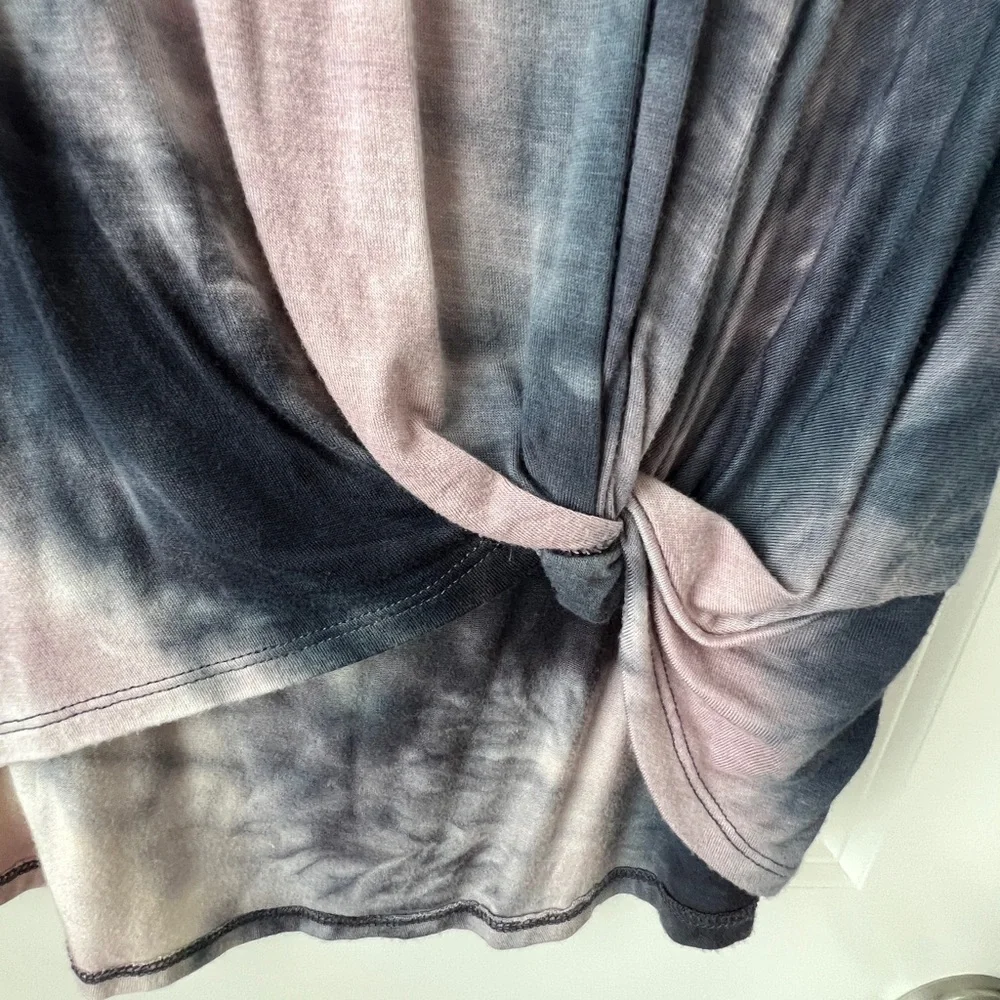 Ginger G Tie-Dye Tank Top - Black and Pink - Picture 3 of 3